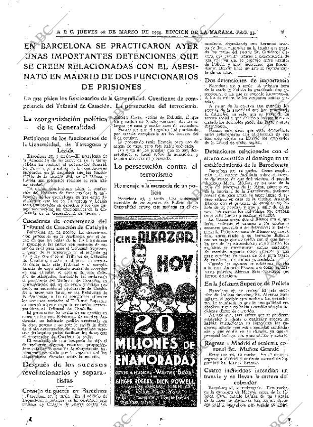ABC MADRID 28-03-1935 página 33