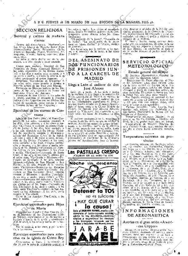 ABC MADRID 28-03-1935 página 41