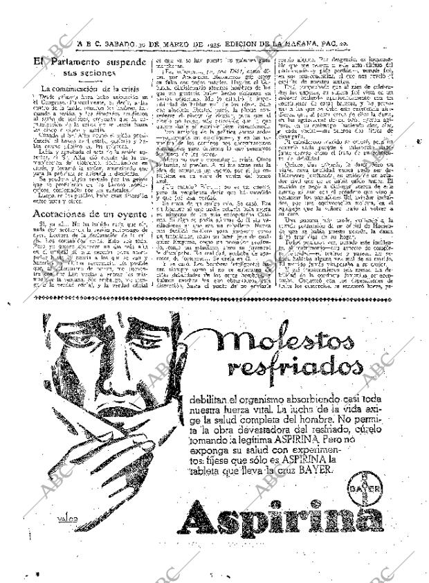 ABC MADRID 30-03-1935 página 20