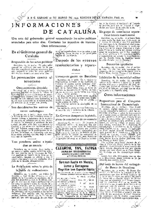 ABC MADRID 30-03-1935 página 27