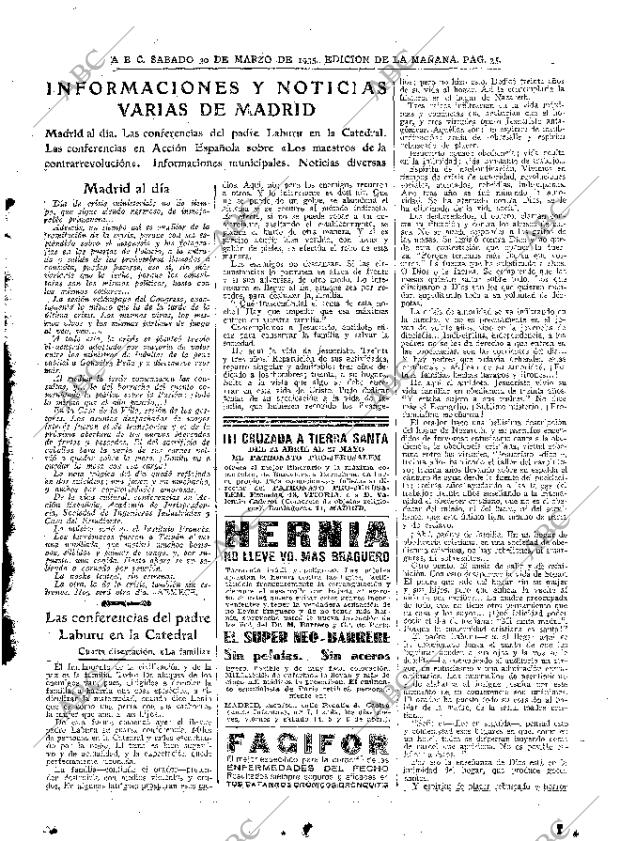 ABC MADRID 30-03-1935 página 35