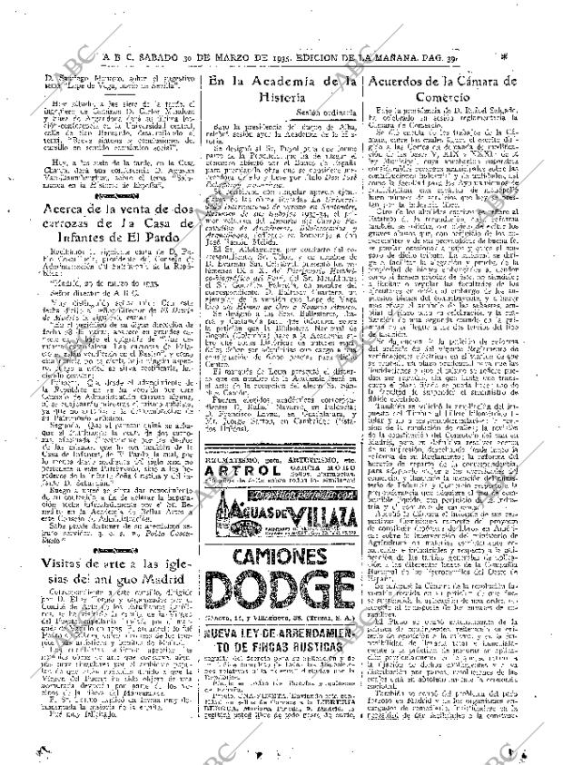 ABC MADRID 30-03-1935 página 39