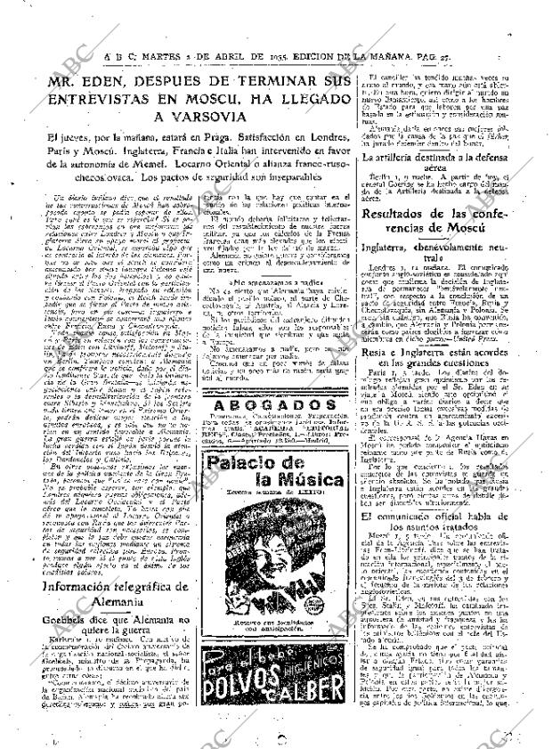 ABC MADRID 02-04-1935 página 27