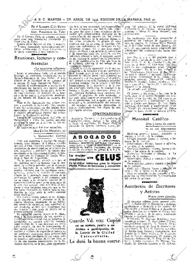 ABC MADRID 02-04-1935 página 32