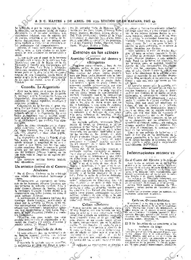 ABC MADRID 02-04-1935 página 43