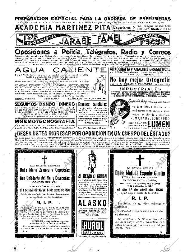 ABC MADRID 02-04-1935 página 58