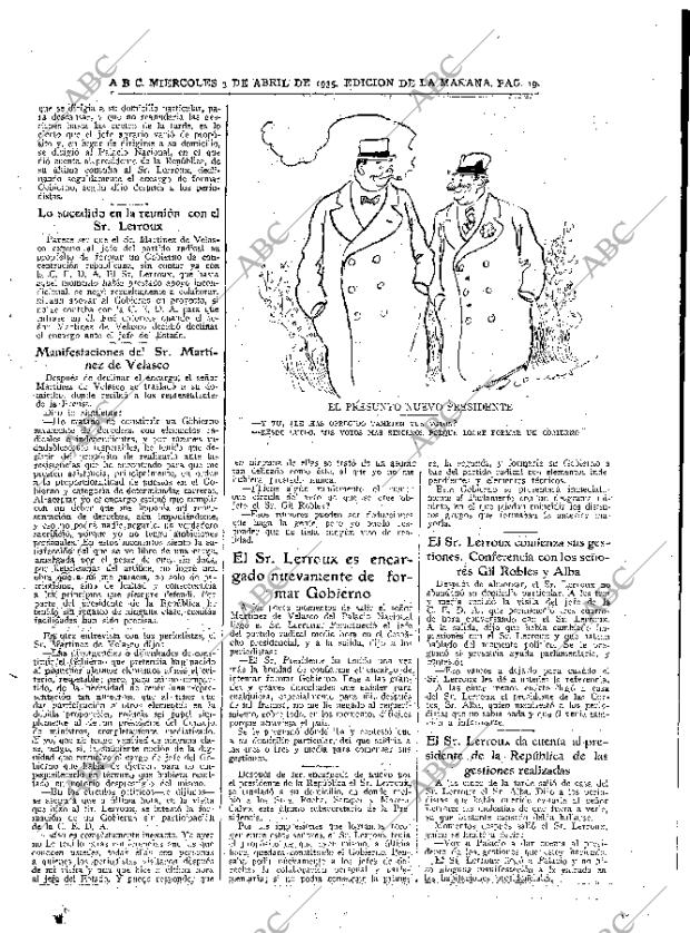 ABC MADRID 03-04-1935 página 19
