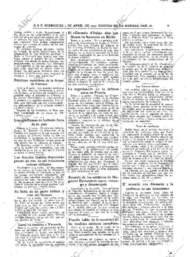 ABC MADRID 03-04-1935 página 28