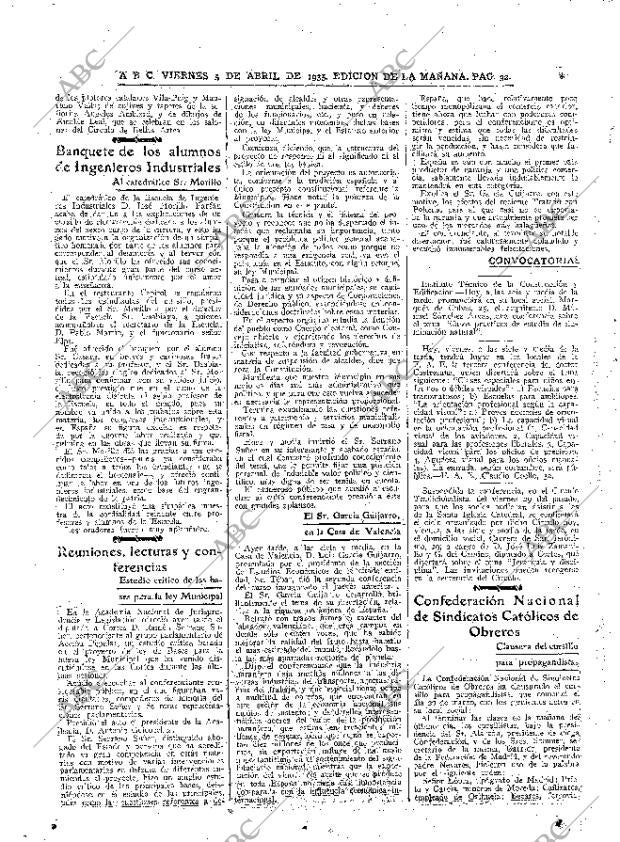 ABC MADRID 05-04-1935 página 32