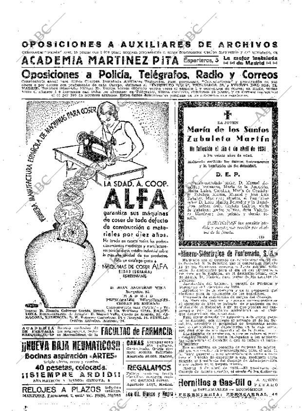 ABC MADRID 05-04-1935 página 44