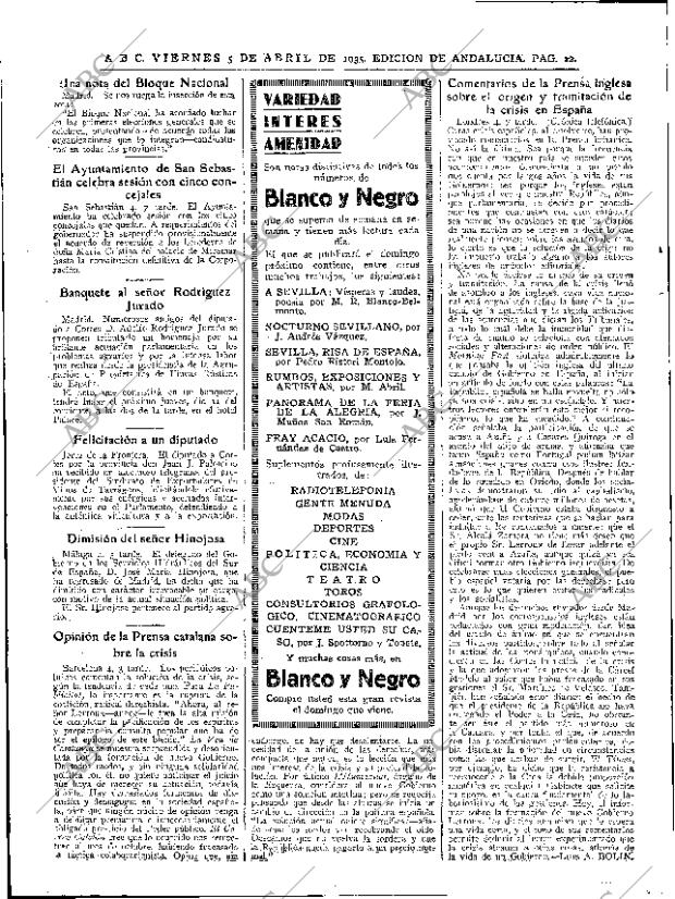 ABC SEVILLA 05-04-1935 página 22
