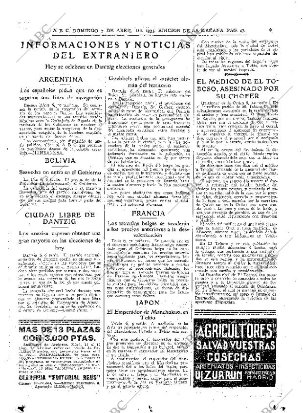 ABC MADRID 07-04-1935 página 47