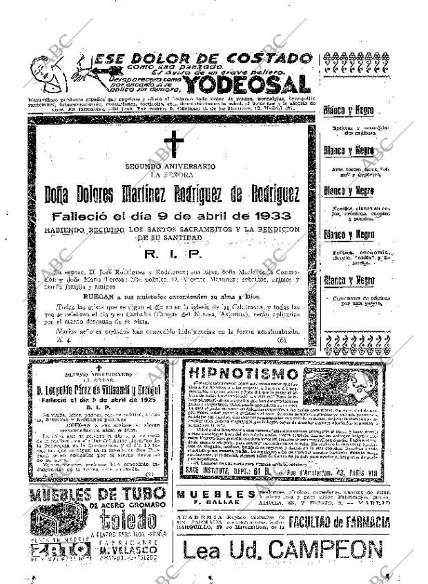 ABC MADRID 07-04-1935 página 65