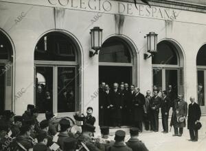 Unamuno, Cierva y Ortega y Gasset, y otras personalidades españolas, francesas y...