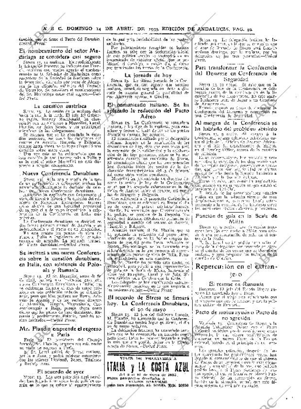 ABC SEVILLA 14-04-1935 página 40
