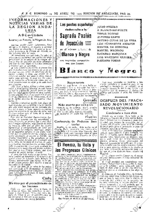 ABC SEVILLA 14-04-1935 página 45