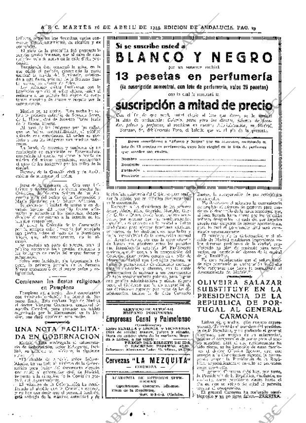 ABC SEVILLA 16-04-1935 página 19
