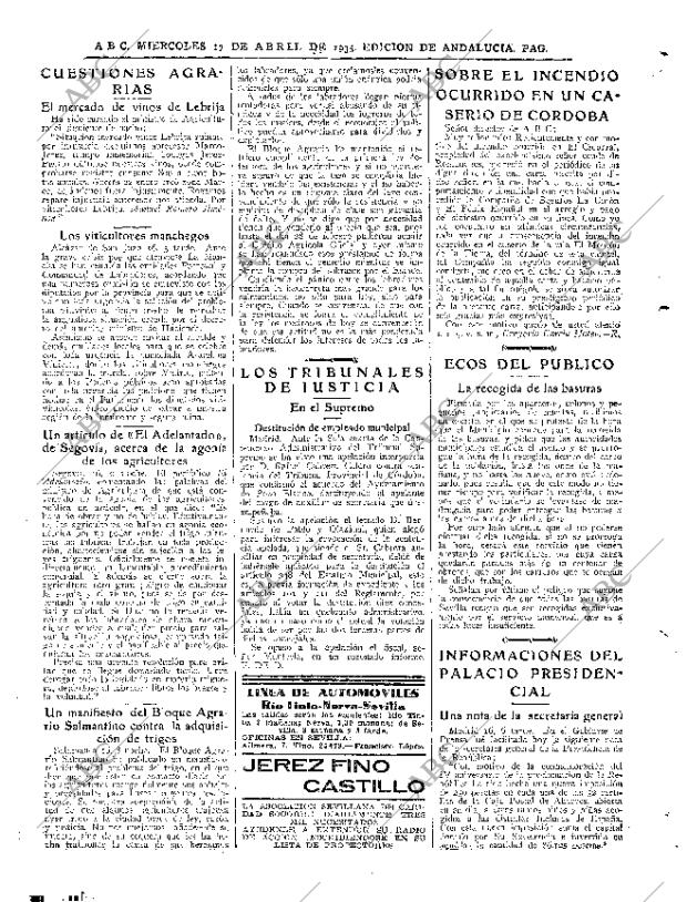 ABC SEVILLA 17-04-1935 página 20