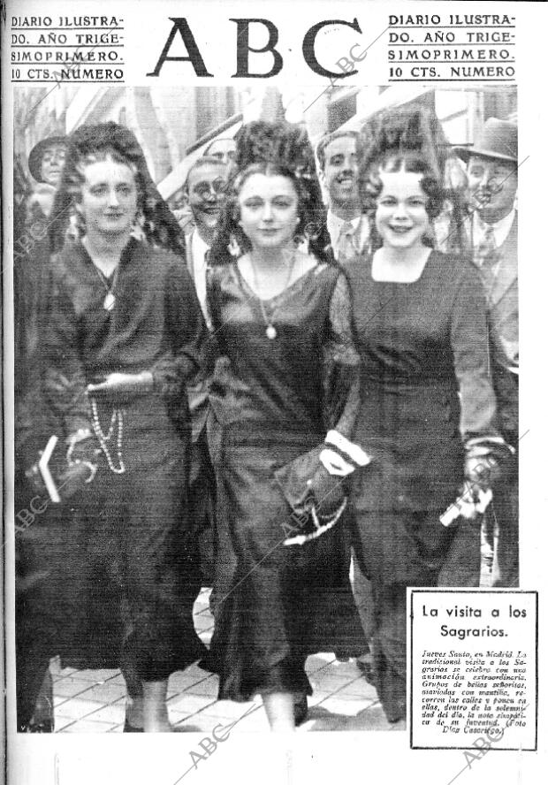 ABC MADRID 19-04-1935 página 1