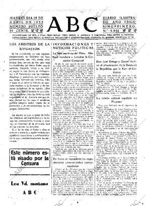 ABC MADRID 19-04-1935 página 17