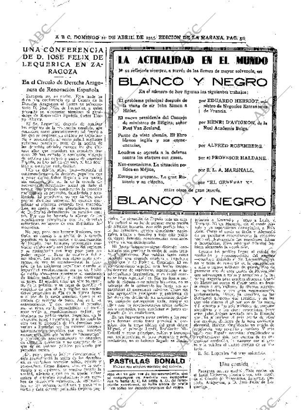 ABC MADRID 21-04-1935 página 31