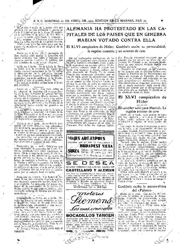 ABC MADRID 21-04-1935 página 39