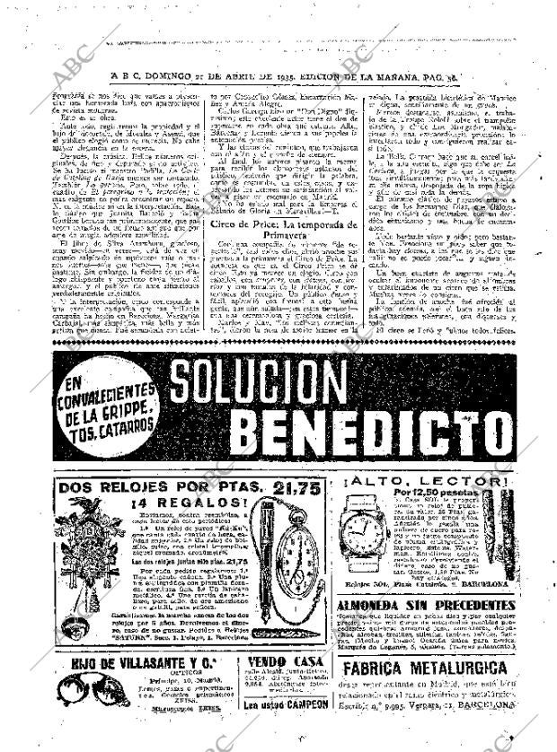 ABC MADRID 21-04-1935 página 56