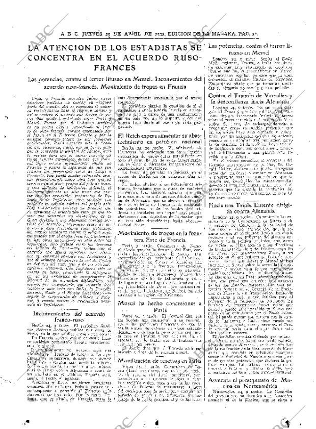 ABC MADRID 25-04-1935 página 31