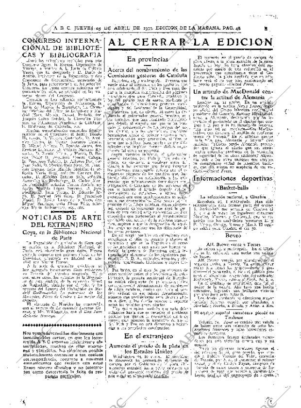 ABC MADRID 25-04-1935 página 48