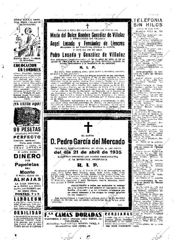 ABC MADRID 25-04-1935 página 57