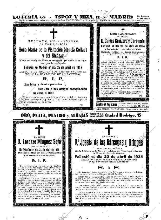 ABC MADRID 25-04-1935 página 60