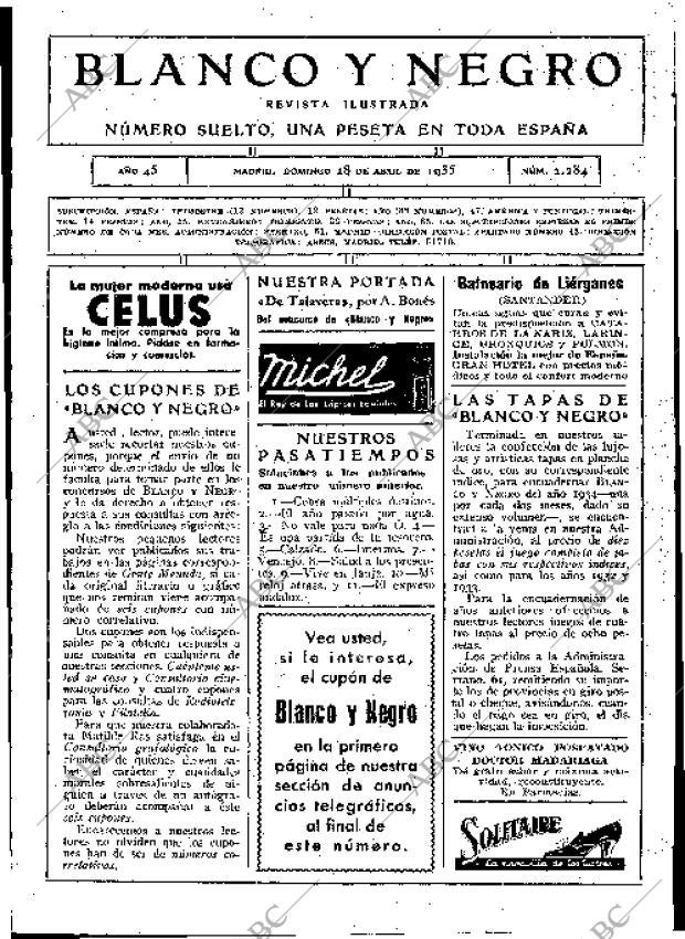 BLANCO Y NEGRO MADRID 28-04-1935 página 3