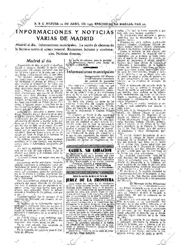 ABC MADRID 30-04-1935 página 31