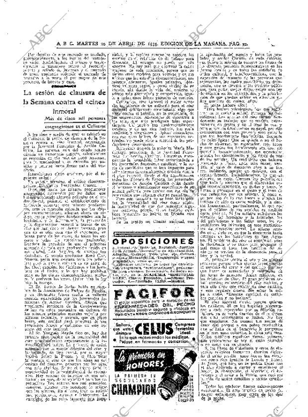 ABC MADRID 30-04-1935 página 32