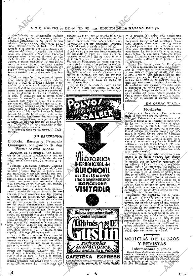 ABC MADRID 30-04-1935 página 37