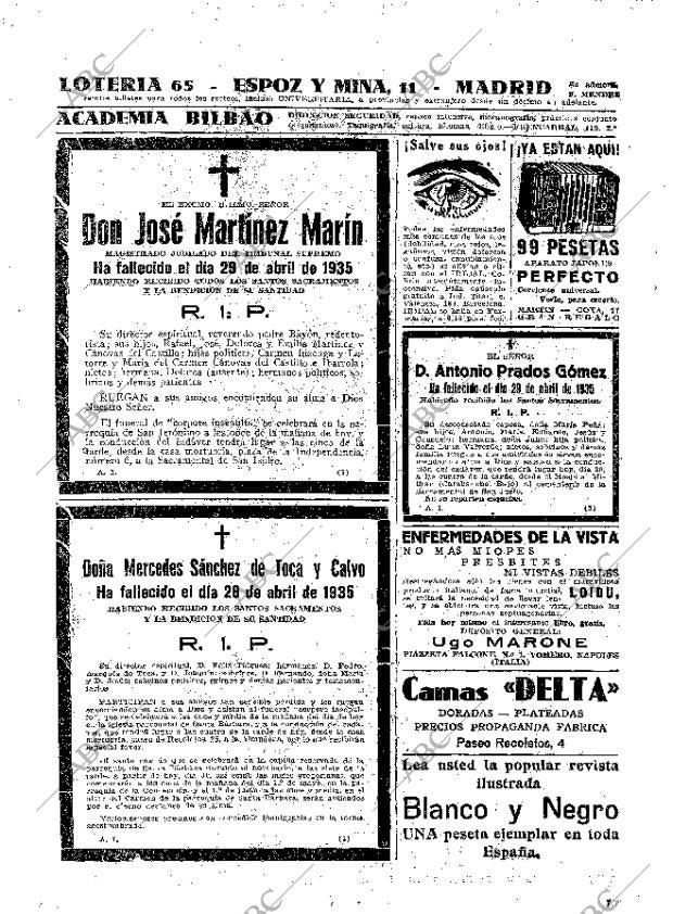 ABC MADRID 30-04-1935 página 56