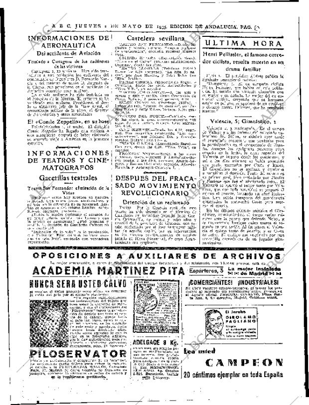 ABC SEVILLA 02-05-1935 página 22