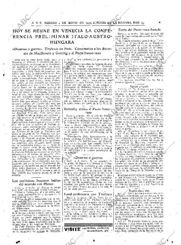 ABC MADRID 04-05-1935 página 19