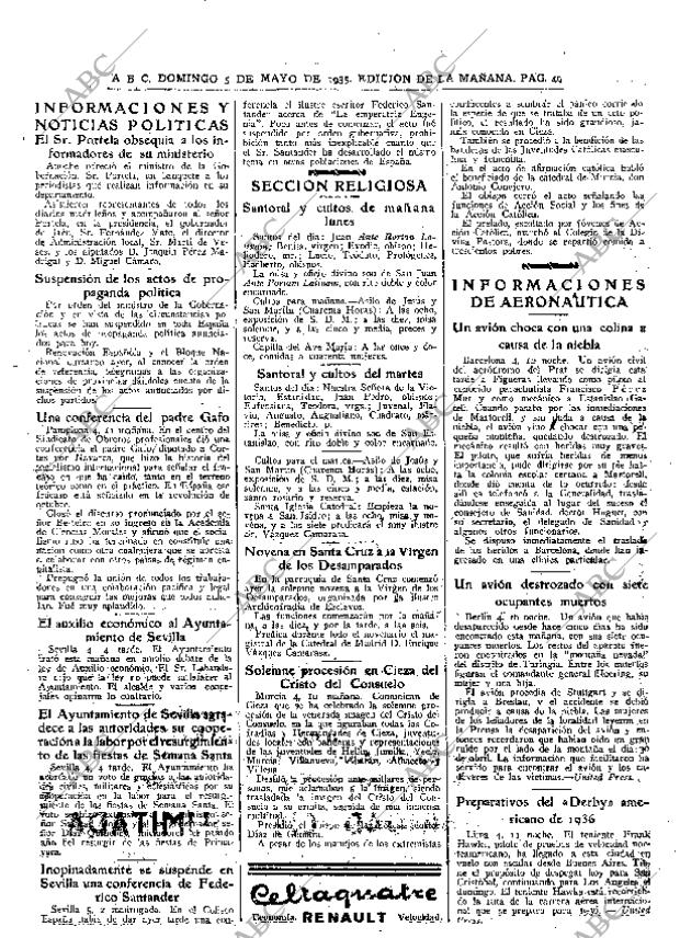 ABC MADRID 05-05-1935 página 41