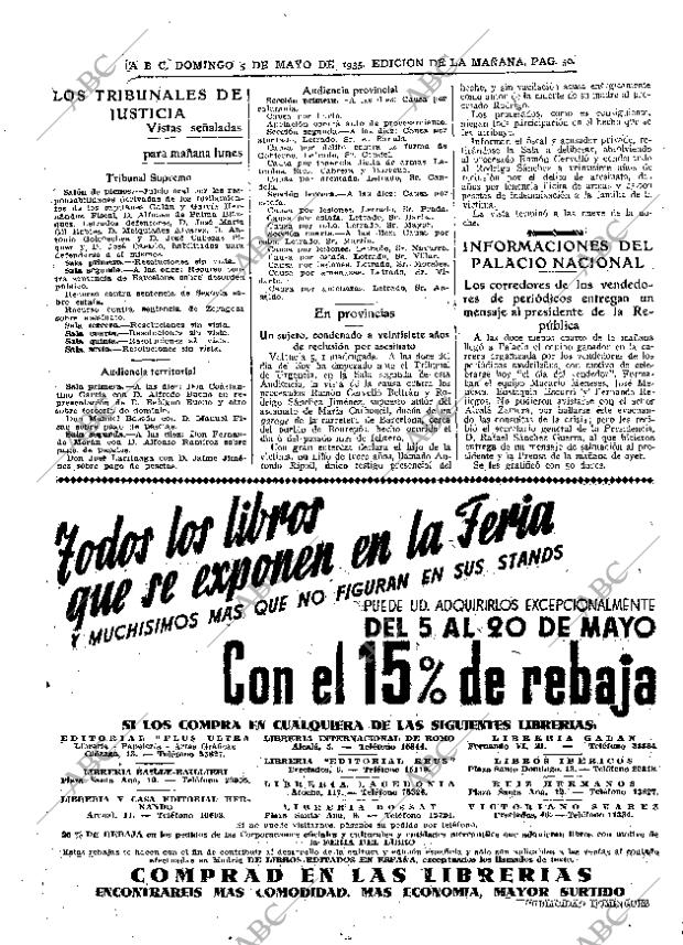 ABC MADRID 05-05-1935 página 42