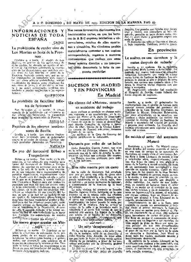 ABC MADRID 05-05-1935 página 45