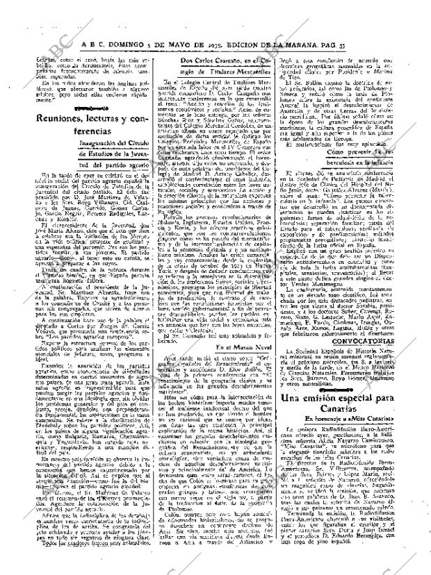 ABC MADRID 05-05-1935 página 49
