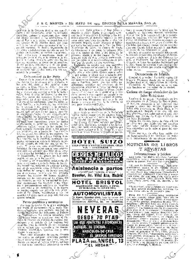 ABC MADRID 07-05-1935 página 26