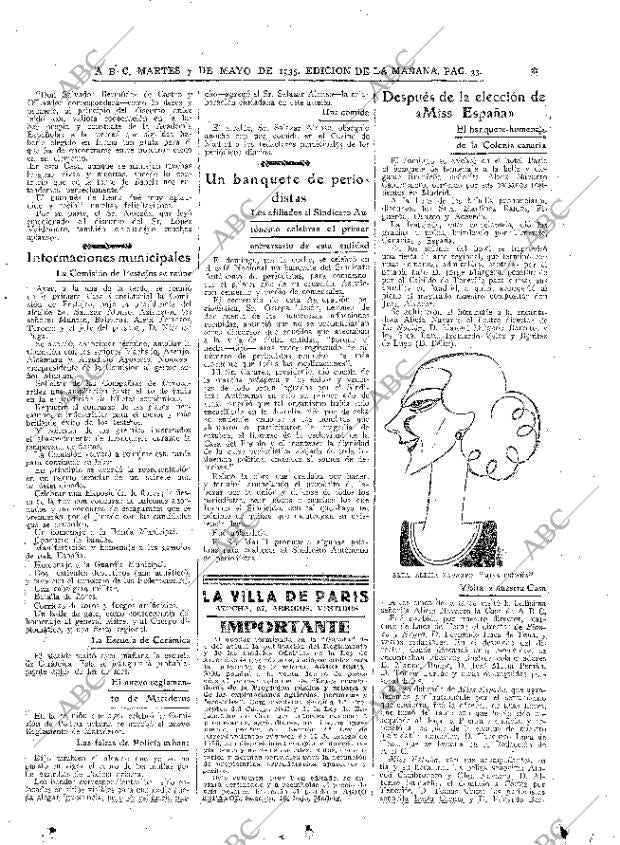 ABC MADRID 07-05-1935 página 33