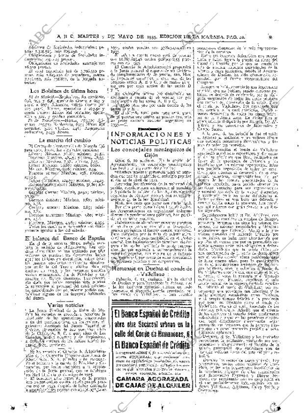 ABC MADRID 07-05-1935 página 40