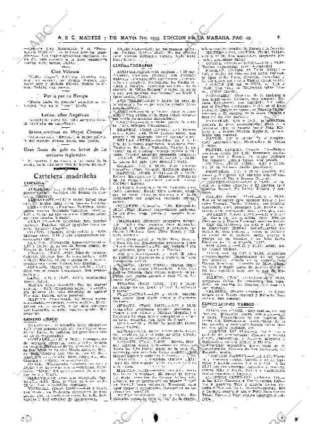ABC MADRID 07-05-1935 página 45