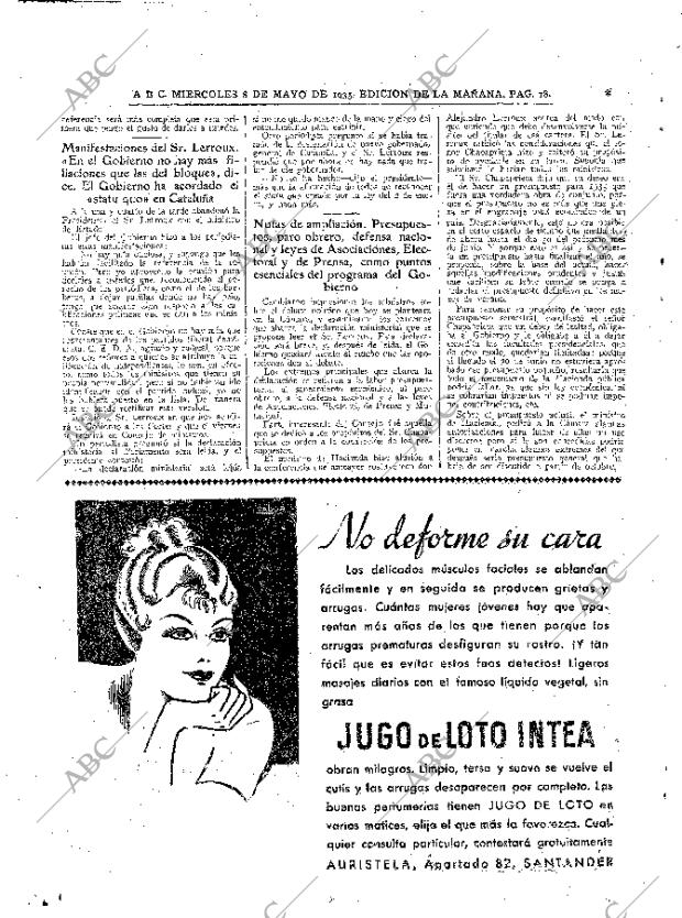 ABC MADRID 08-05-1935 página 18