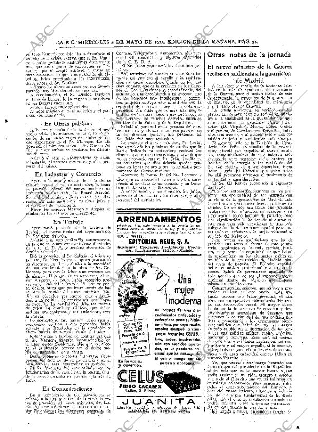 ABC MADRID 08-05-1935 página 21