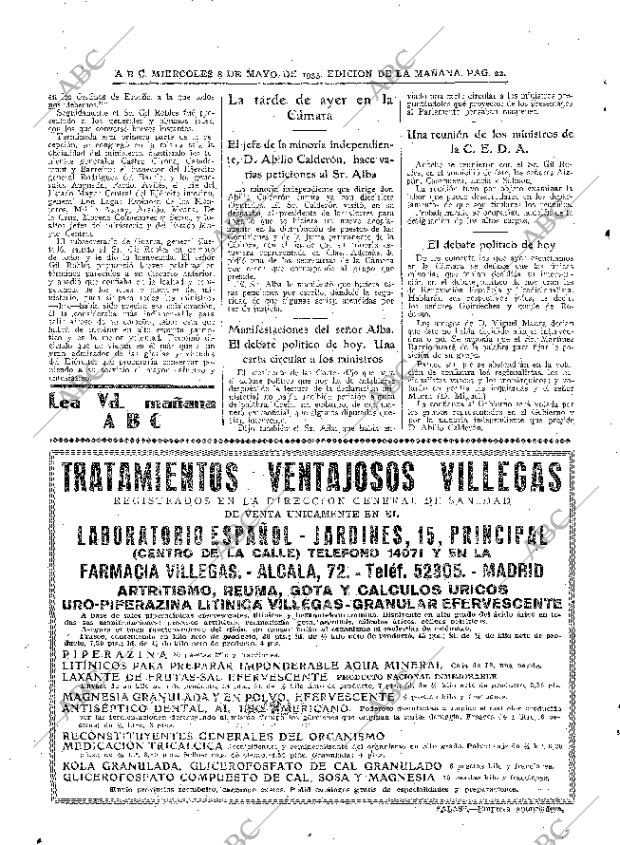 ABC MADRID 08-05-1935 página 22