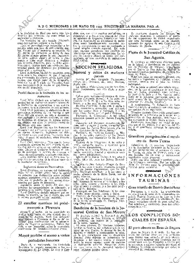 ABC MADRID 08-05-1935 página 26